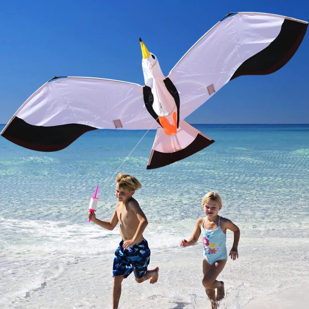 SeaghydrKites 3D Single Line avec poignée et ficelle, sports de plein air amusants, plage, bon vol,