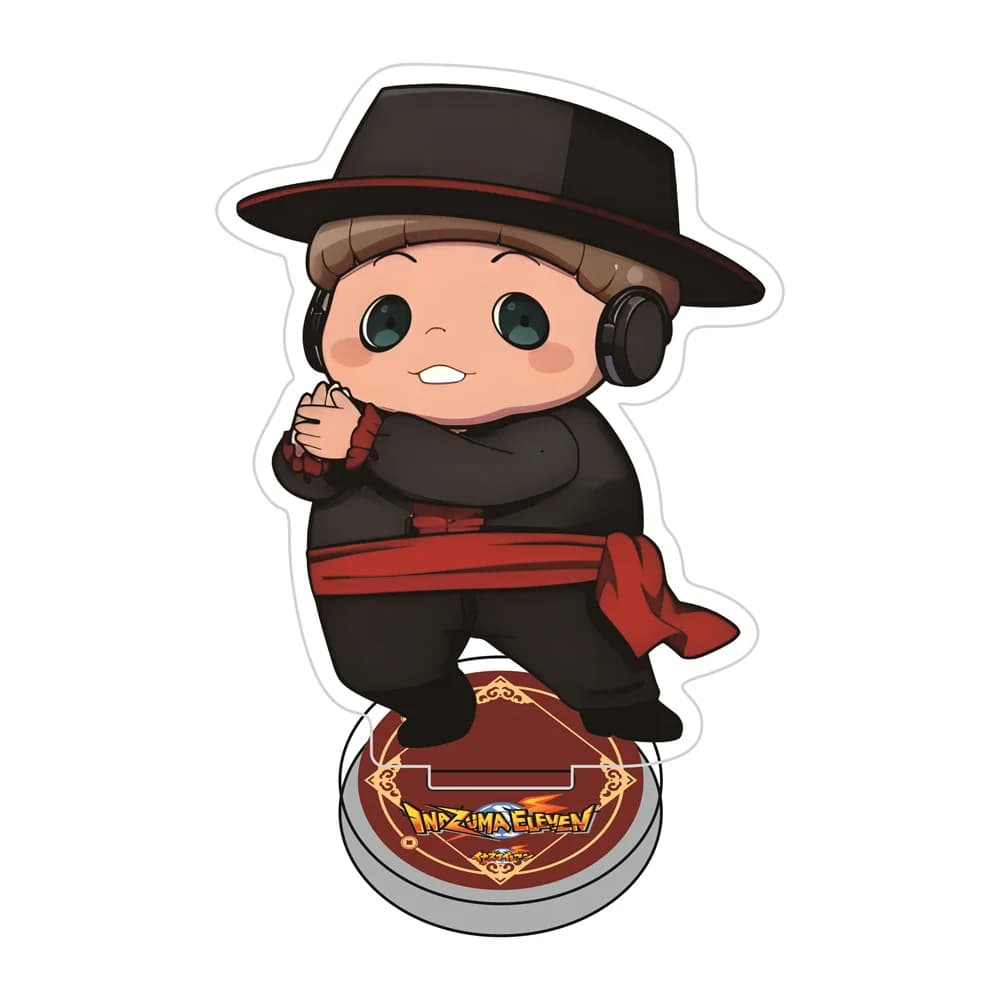 Figurines acryliques Q-Style Inazuma Eleven 10 cm en tenue flamenco espagnole, porte-clés, figurine