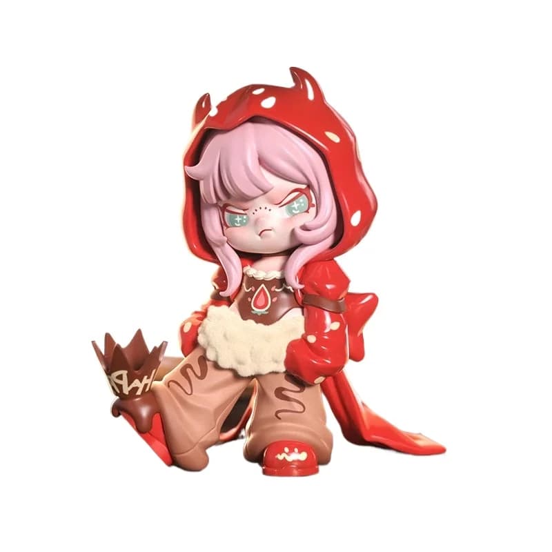 Figurine en vinyle de collection DORA Devil Sweetheart Series, style Red Hood, personnage d'anime, d