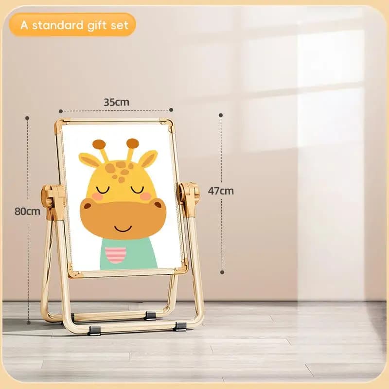 Planche à dessin pour enfants, enseignement magnétique double face pour bébé, petit support de table