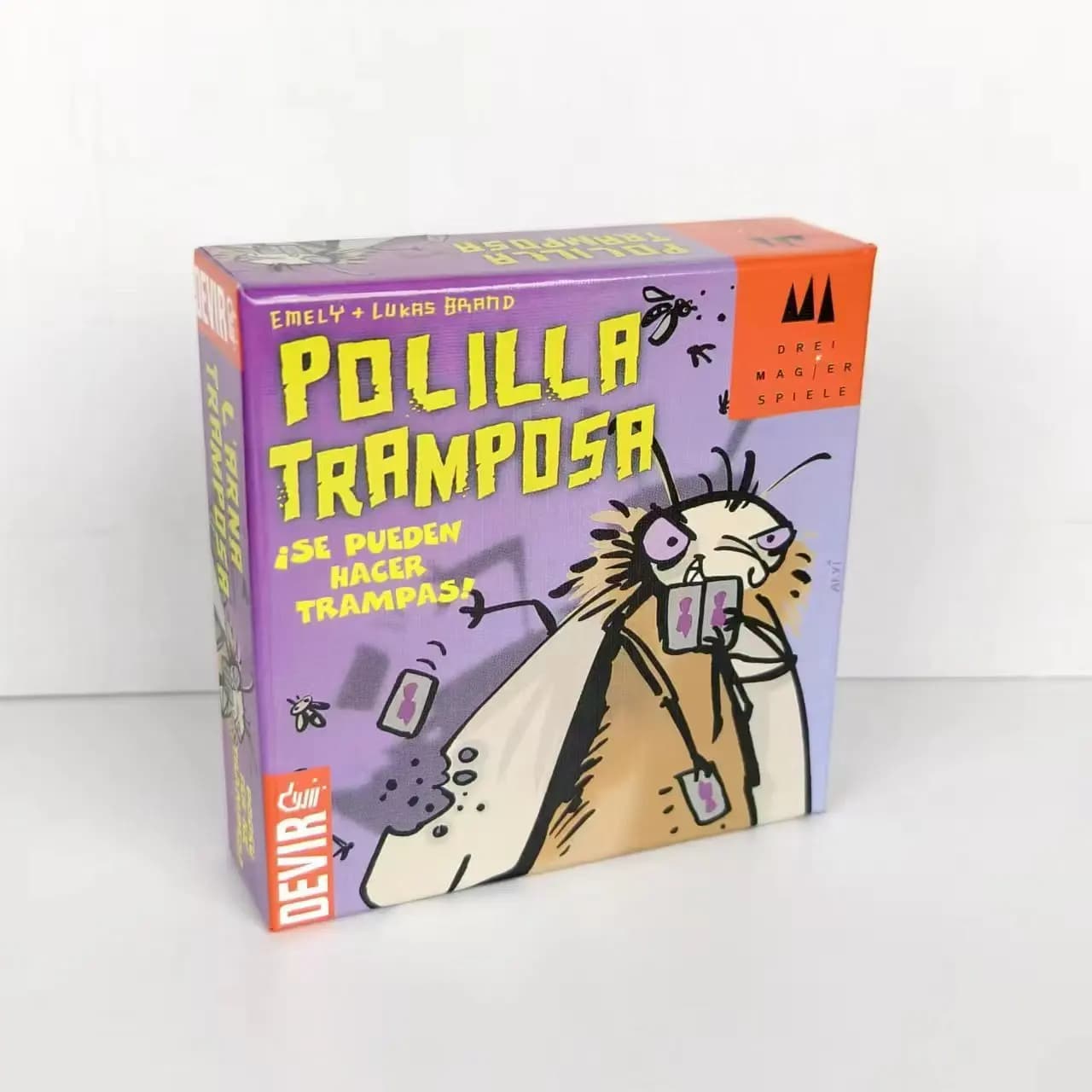 Jeu de cartes à jouer Polilla 2025, jeux de famille espagnols pour fête, tricheuses de papillons/Roy