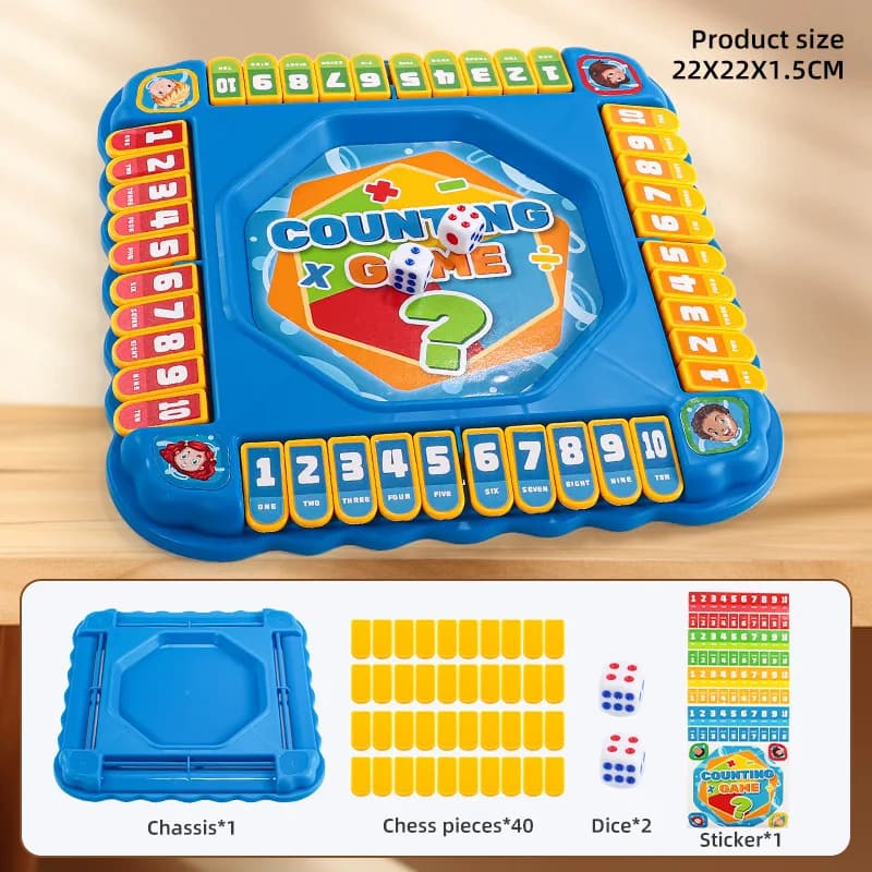 Jeu de société numérique interactif pour enfants de 2 à 4 joueurs, jouet d'entraînement à la mémoire