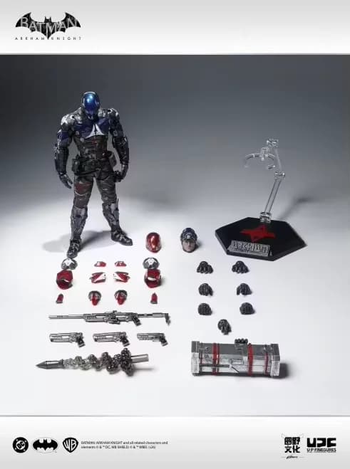 En stock LPZZ Encyclopedia Culture X UPFinegures Figurine d'action à l'échelle 1/12 Batman: Arkham K