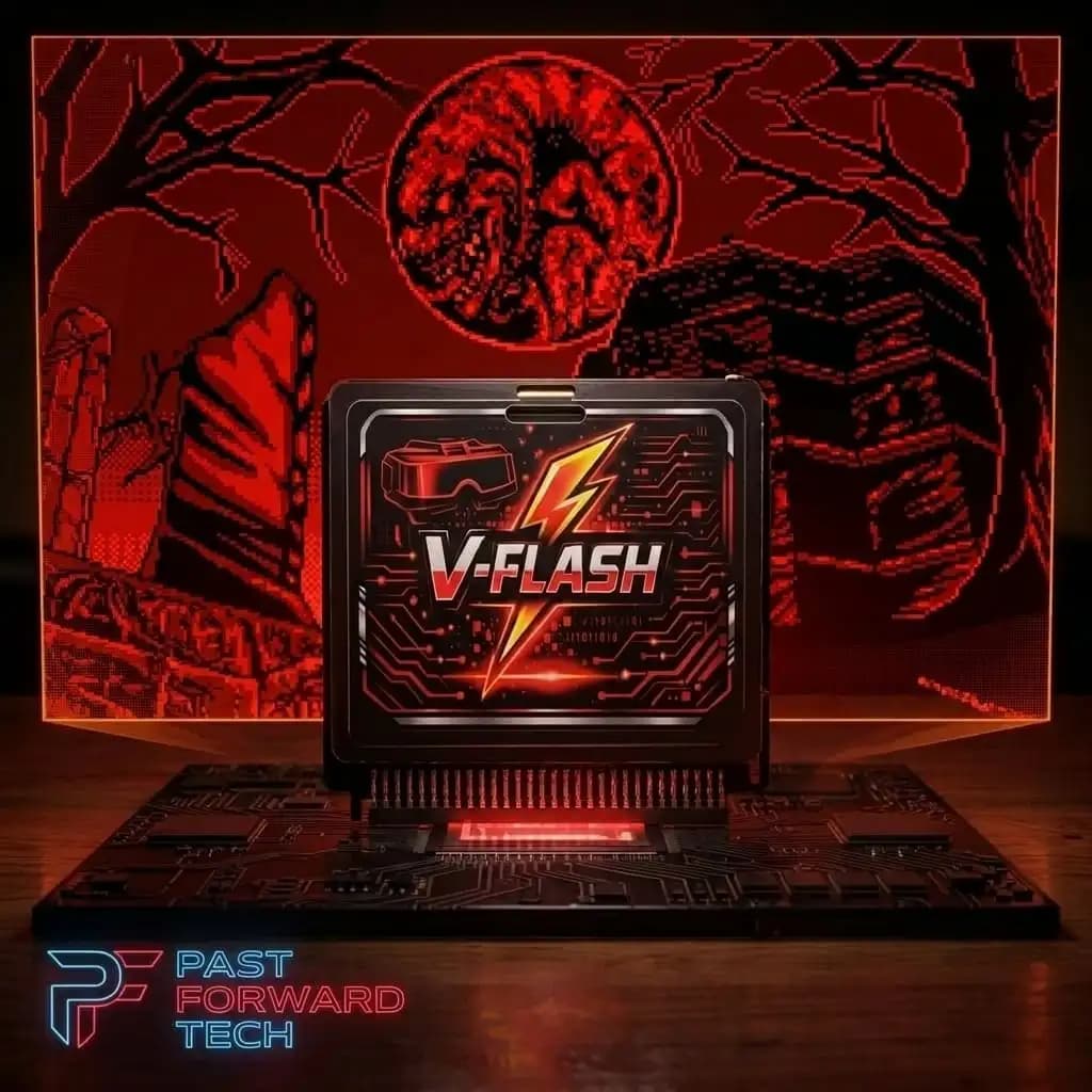 Cartouche Flash 16-en-1 pour Virtual Boy – Sélection par commutateur DIP physique – Prise en charge
