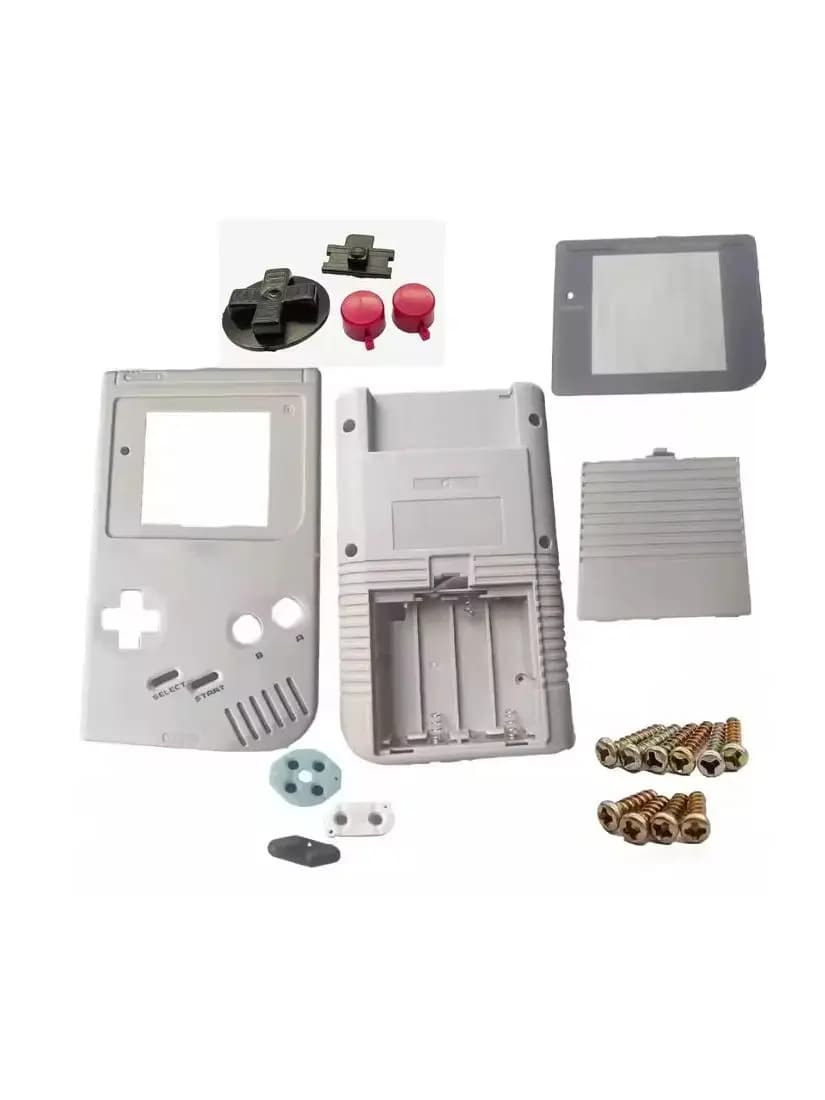 Coque complète grise GB pour console GameBoy