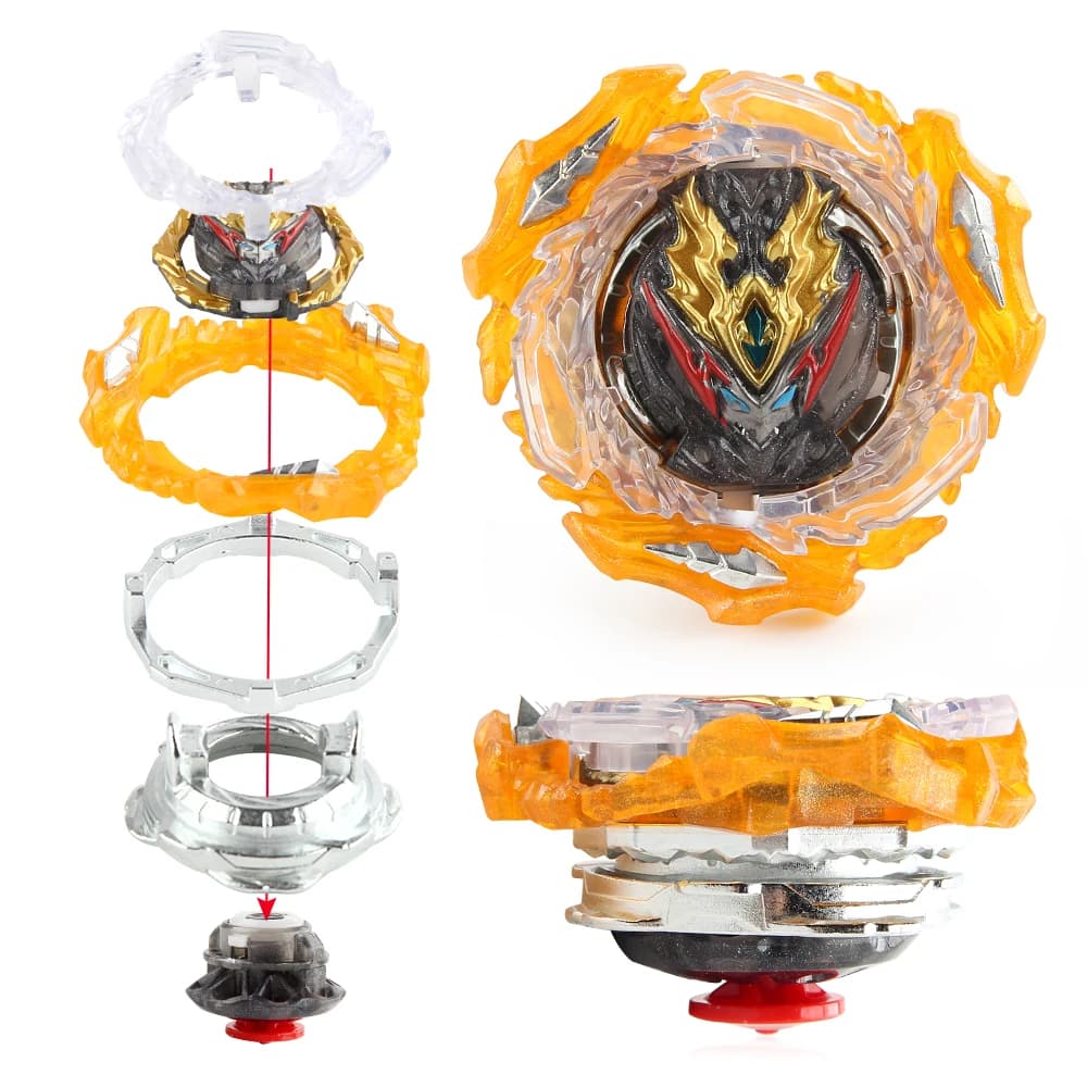 Toupies Jouets pour Enfants Dark Phoenix BURST DB B-193 BOOSTER ULTIMATE VALKYRIE Lg.V'-9 B201 B200