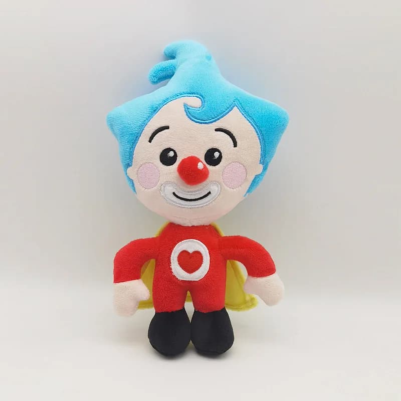 2025Plim Clown peluche poupée Kawaii dessin animé peluche jouets poupée doux Clown en peluche jouet