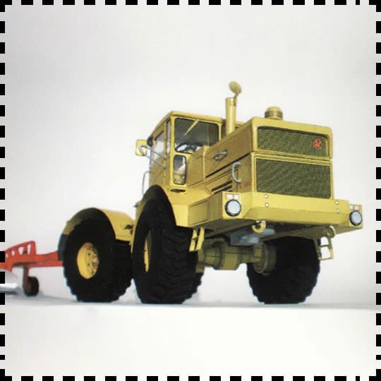 1:32 russe Kirovets K-700A tracteur robuste bricolage papier modèle Kit Puzzles jouet bricolage à la