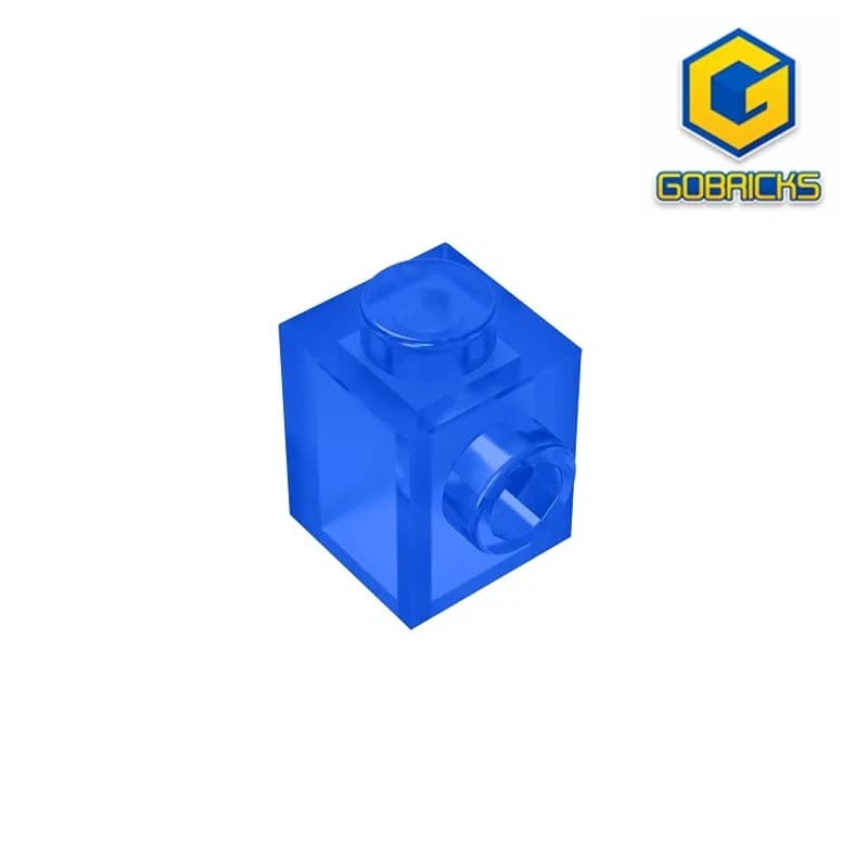 Gobricks GDS-635 brique 1X1 W. 1 bouton compatible avec lego 87087 blocs de construction éducatifs b