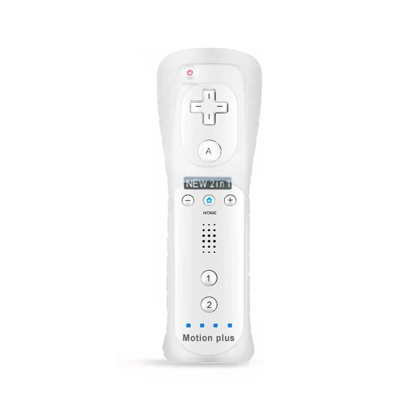Manette de jeu Motion Plus pour Console Wii, Joystick sans fil, avec télécommande Nunchuck