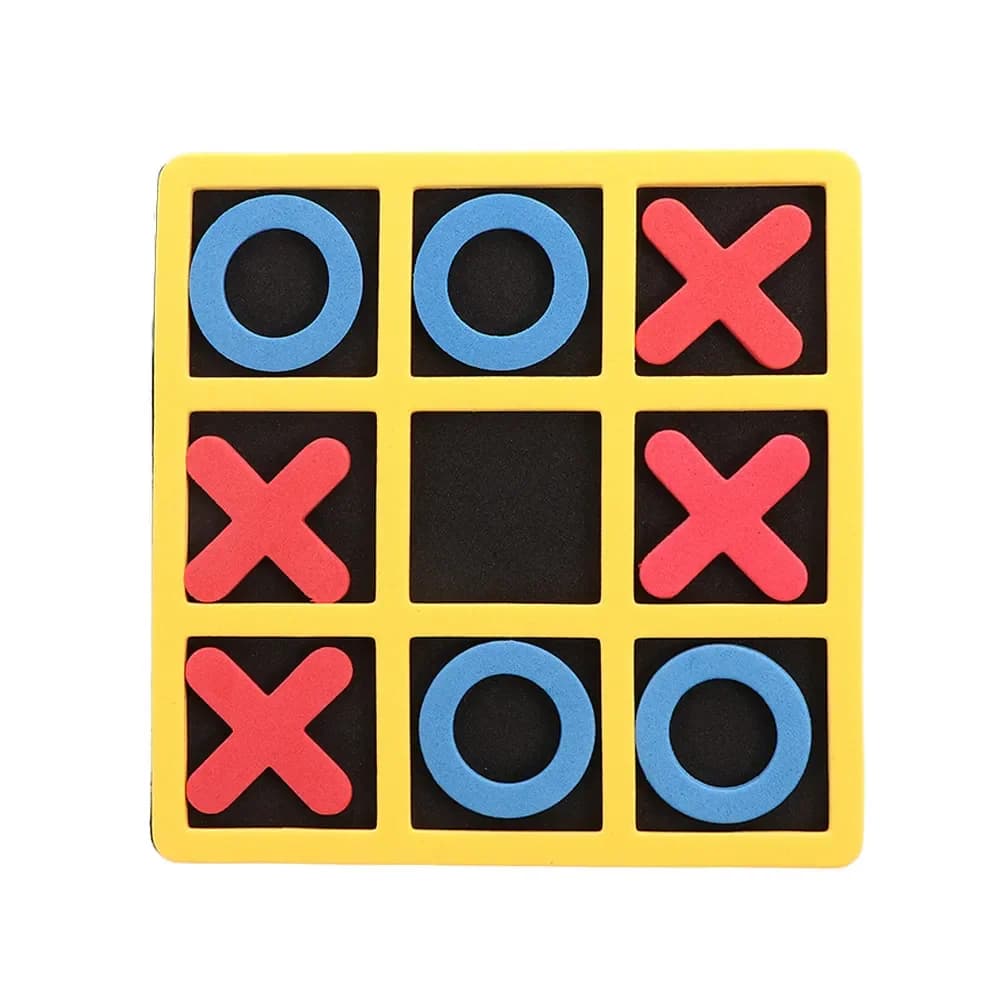 Jeu de société de loisirs pour l'interaction parent-enfant, échecs OX, jouets éducatifs amusants et