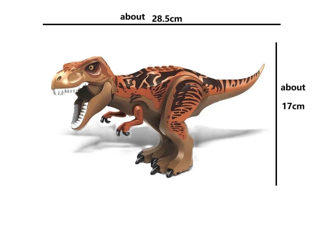 Tyrannosaure jurassique Rex colonne vertébrale prédateur Spinosaurus bricolage dinosaure bloc de con