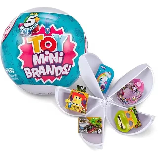 Jouets Zuru Mini Brands 5 Surprise, figurines miniatures, boîte mystère série 1, jouet miniature de