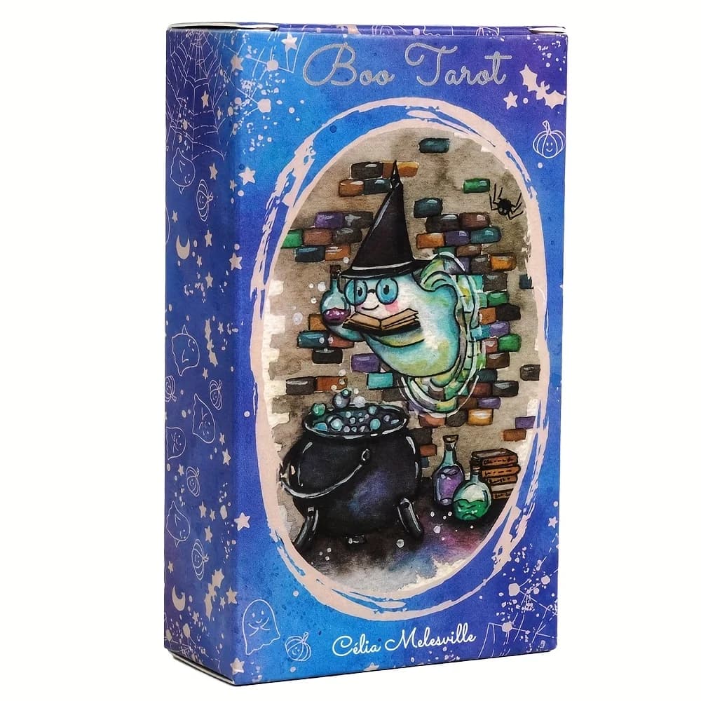 Boo Tarot Deck Ghosts Carte de lecture fantôme 81 cartes