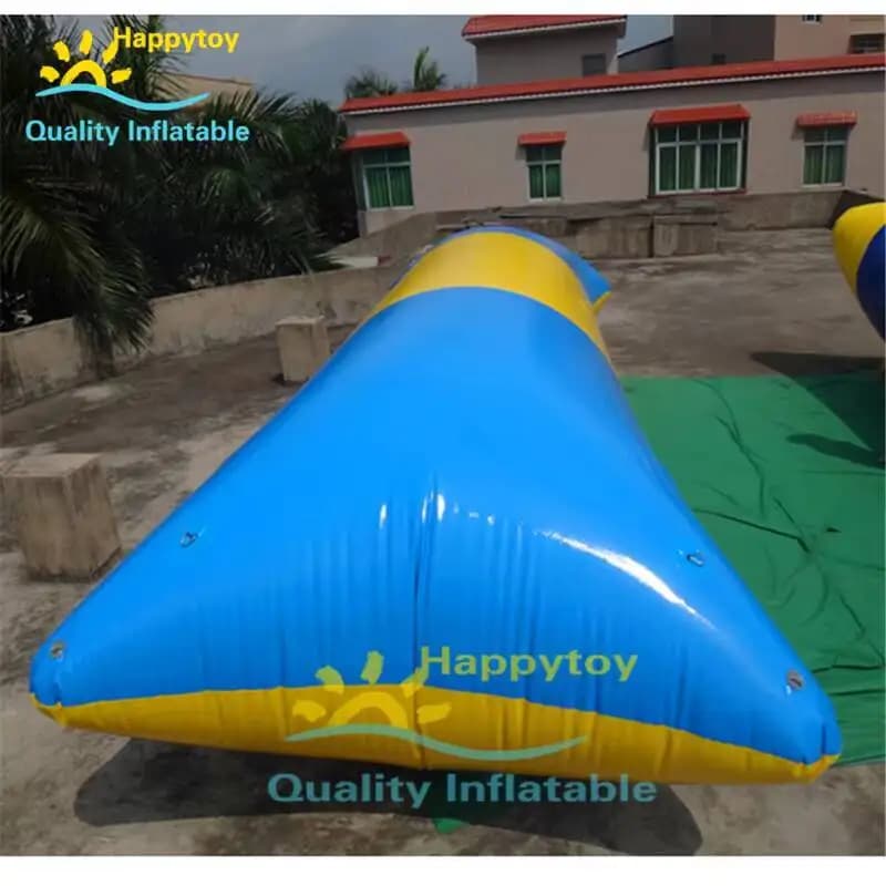 Jouets de jeu d'eau, catapulte gonflable de saut de lac, Blob à vendre