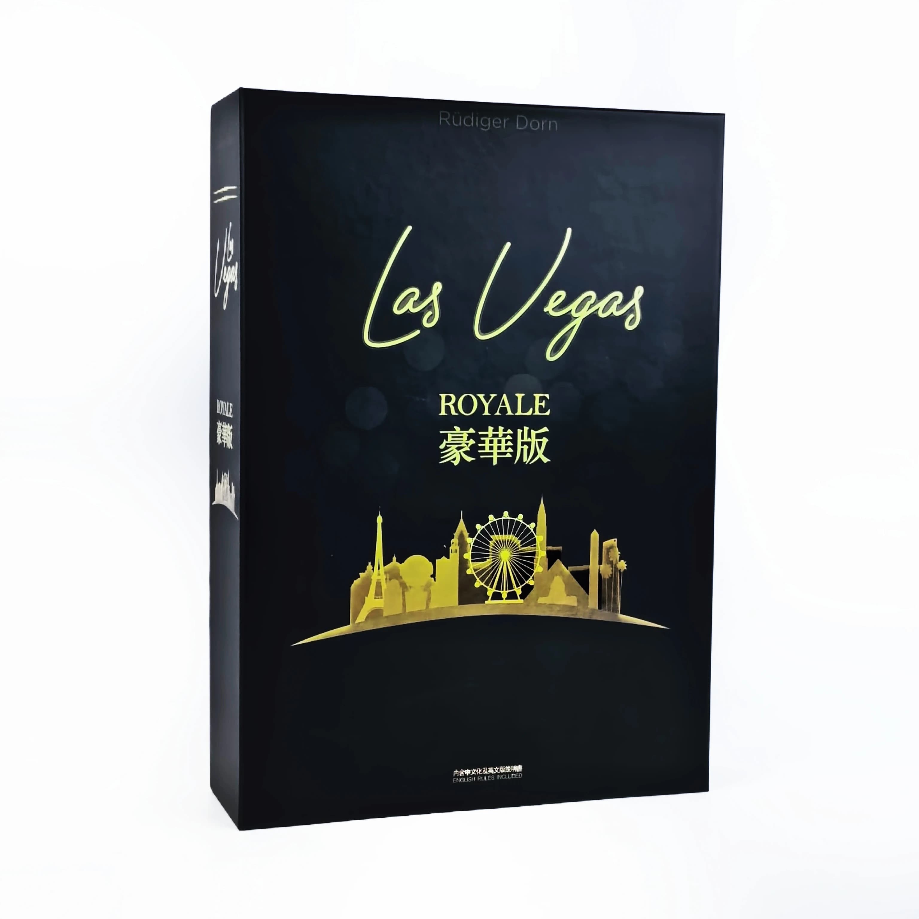 Jeu de société Las Vegas Royale Edition - Cadeau ultime de Noël et d'anniversaire pour adultes, jeu
