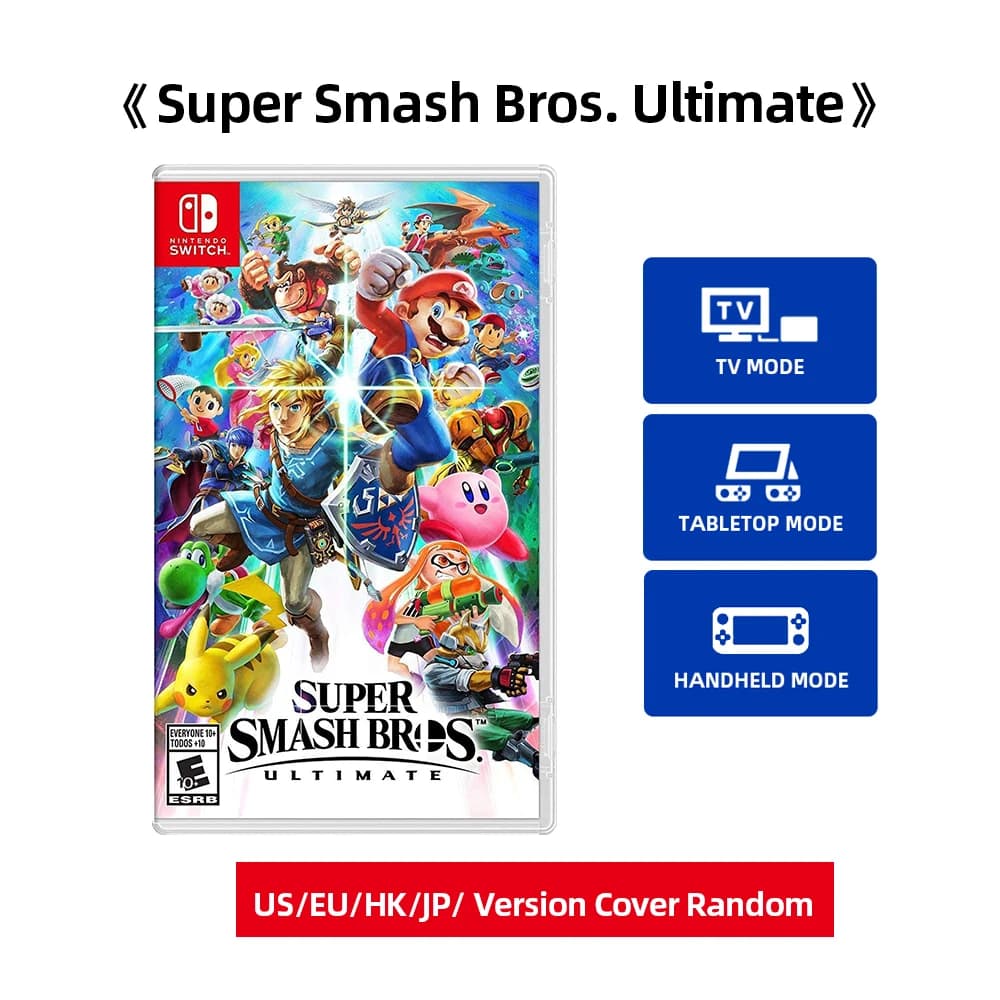 Offres de jeux Nintendo Switch - Super Smash Bros. Ultimate - Jeux vidéo avec support de cartouche p