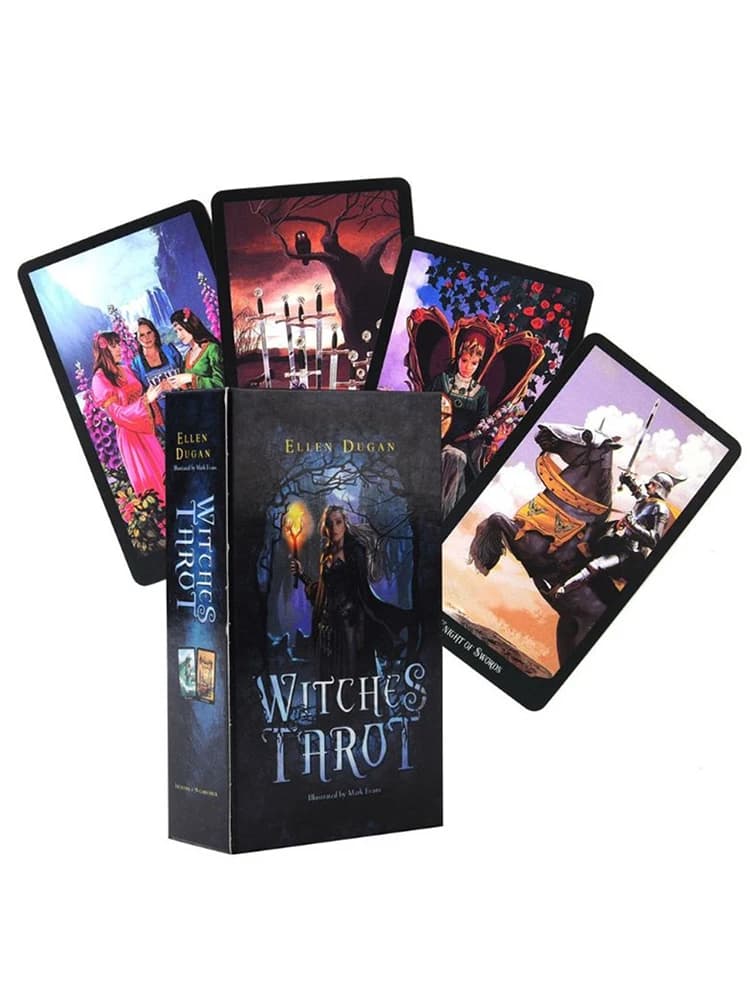 Cartes de Tarot de sorcière, indicateur de destin futur, cartes de prévision, jeu de Table cadeau, j
