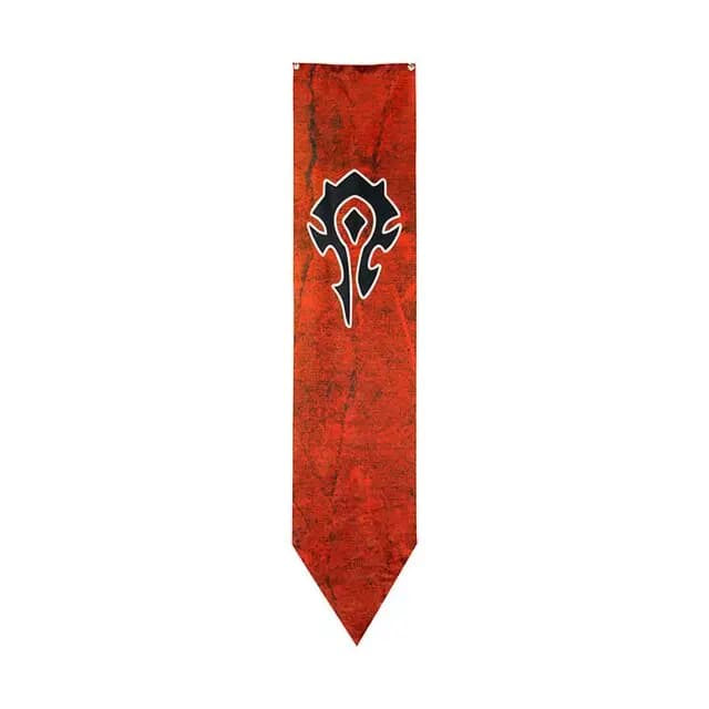 36x168 cm WOW guerre mondiale pour Horde Alliance bannière longue drapeau tenture murale KTV école B