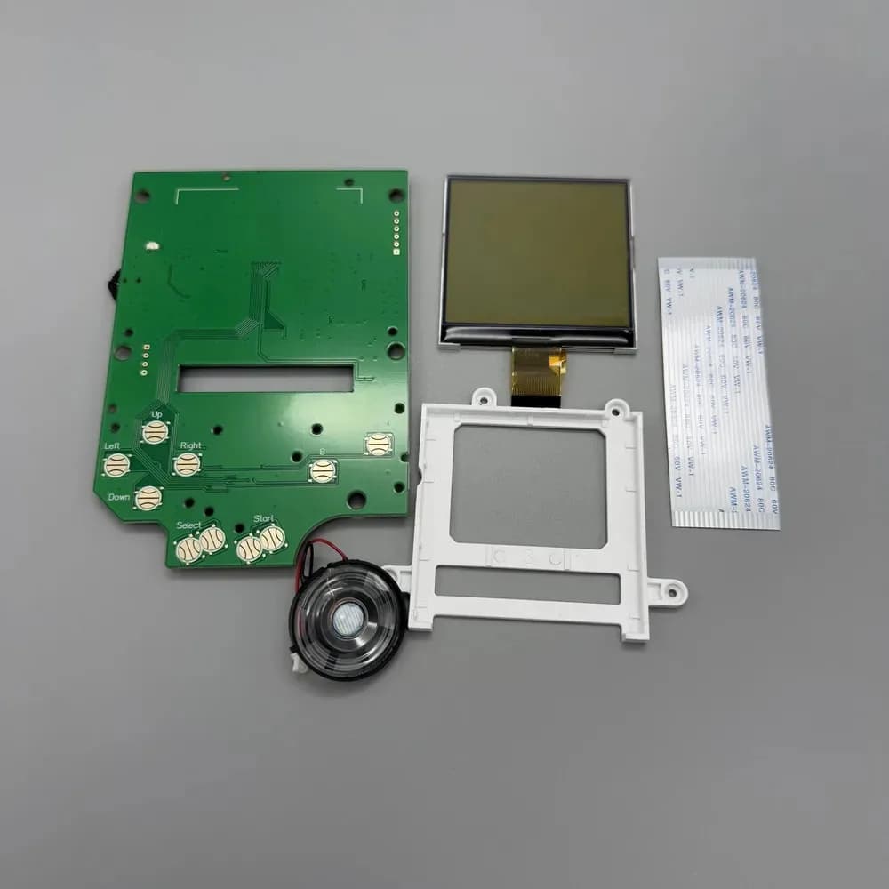Écran à niveaux de gris de 2,5 pouces adapté au Gameboy GB DMG LCD, facile à installer. Pas besoin d