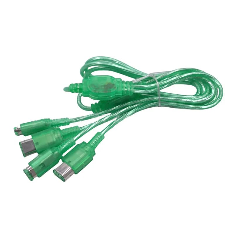 Séparateur de câble de combat à quatre joueurs, pour Console de jeu Nintendo Gameboy GBC GBP GB, cor