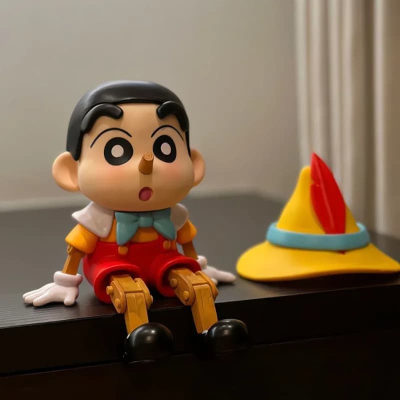 Figurine de jeu de rôle Kawaii Crayon Shin Chan, jouet de dessin animé, poupée Shin Chan, décoration