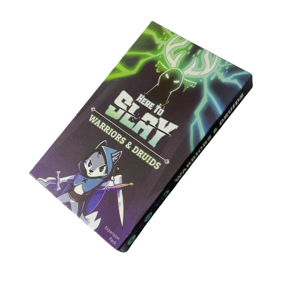 Here to Slay Card Game Here to Sleigh Holiday Expansion Pack Jeu de cartes de rôle stratégique 2-6 j