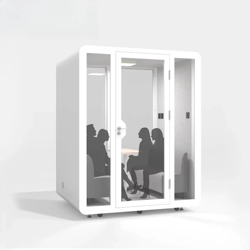 Cabines de réunion modulaires mobiles modernes et personnalisées FOODLINE ; Espace de bureau modulai