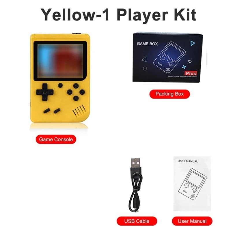 400 en 1 Mini jeux joueurs de jeu portables Console vidéo rétro Portable garçon 8 bits 3.0 pouces éc