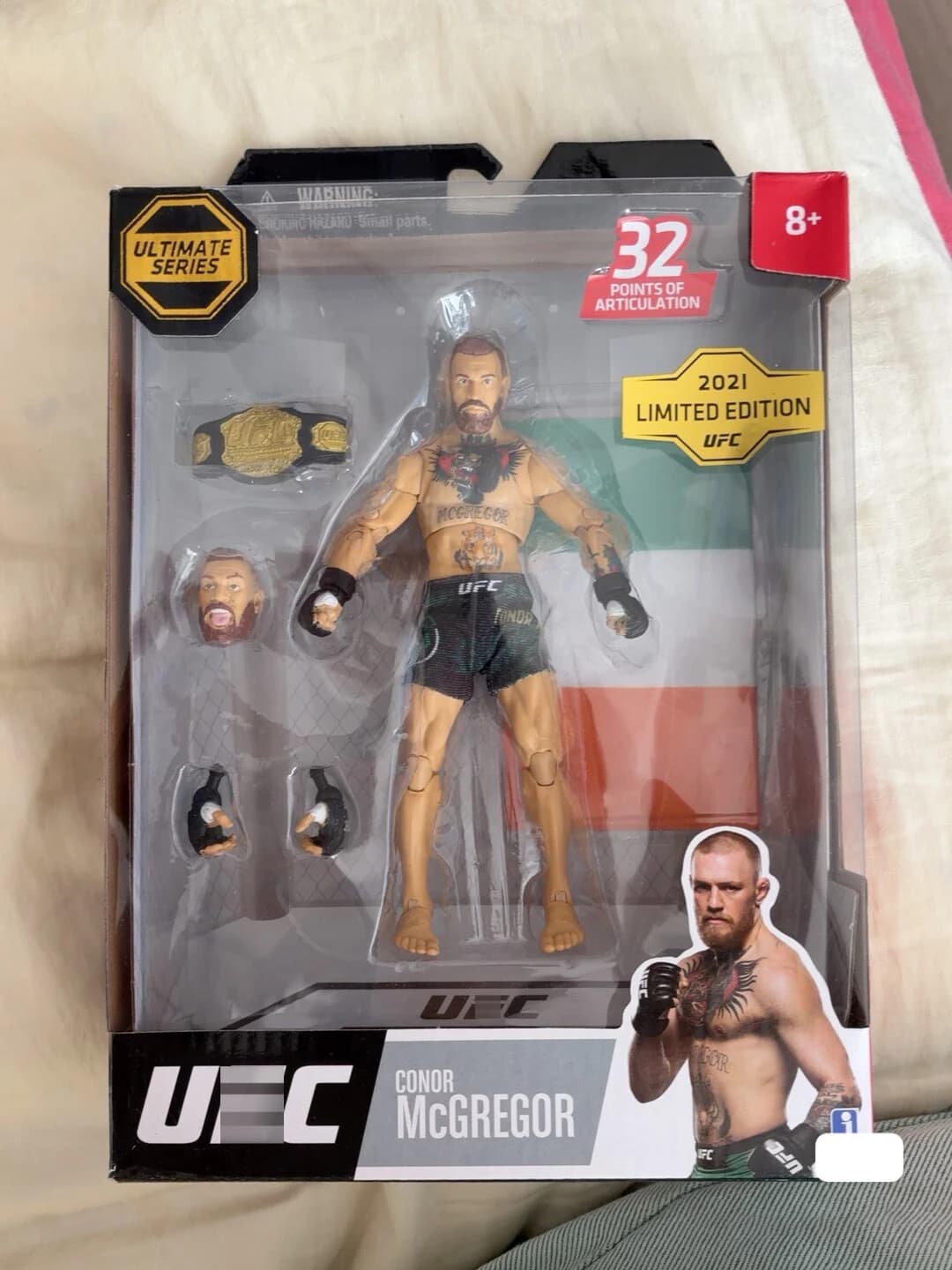 Figurine articulée Conor McGregor 6,5'' Challenge Arena Wrestling Gladiator