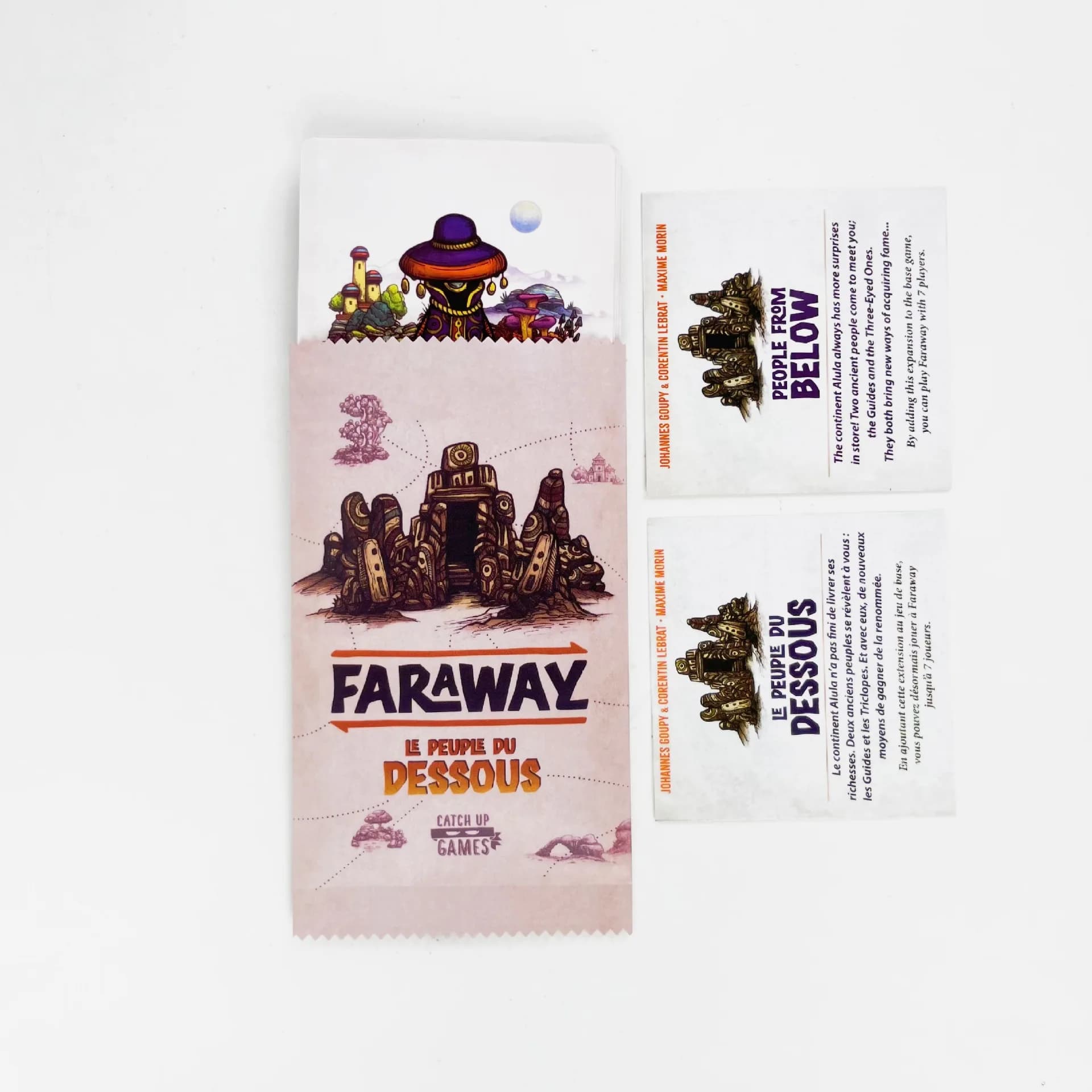 Jeu de société Faraway pour 2 à 6 joueurs, jeu de fête de stratégie légère, jeu de société amusant p
