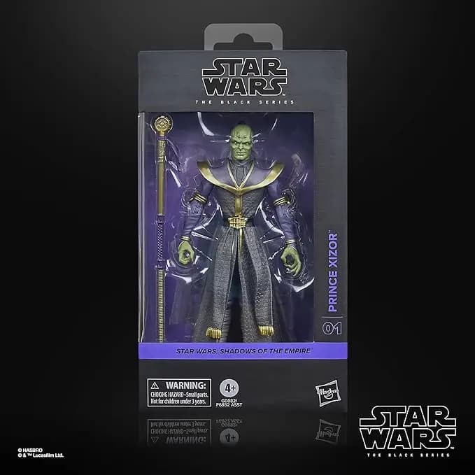 STAR WARS la série noire Clone Commander Bacara Prince Xizor Commando droïde Premium à collectionner