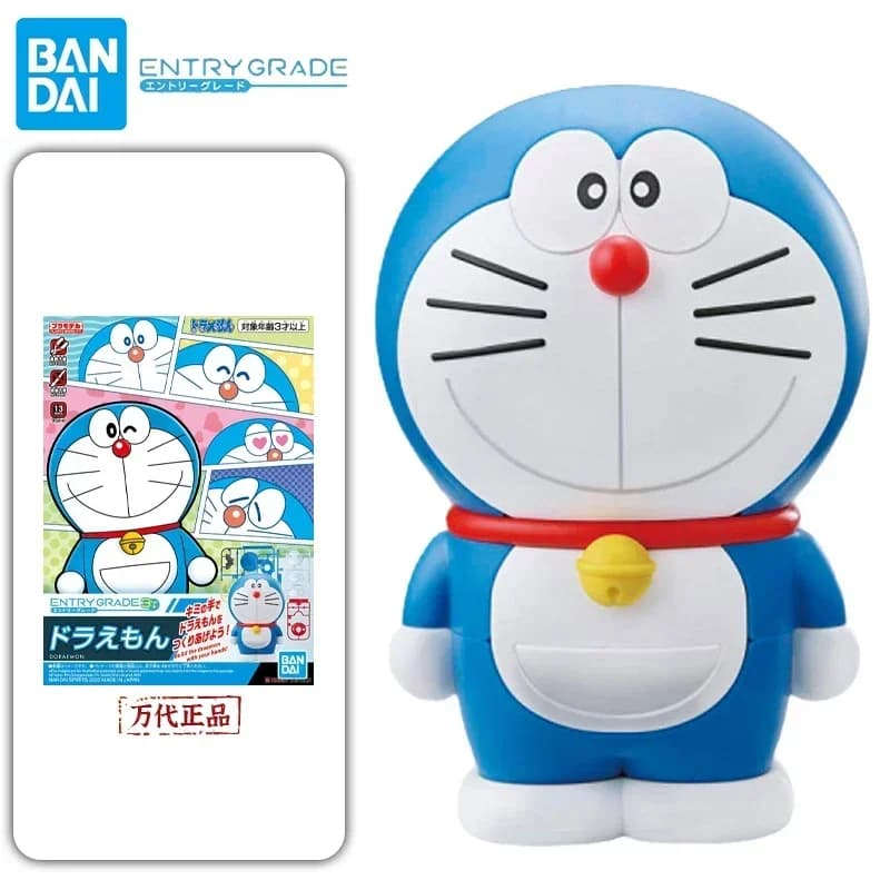 Bandai – Kit Original Doraemon, figurine de dessin animé de qualité d'entrée, Eg Doraemon, figurine