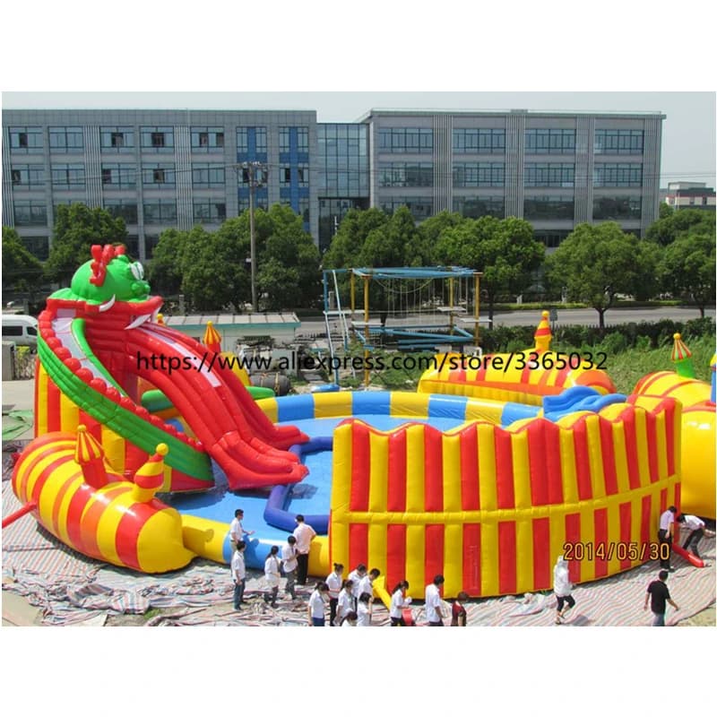 Équipement de parc aquatique flottant gonflable pour adultes, jeux aquatiques angigonflables, fabric