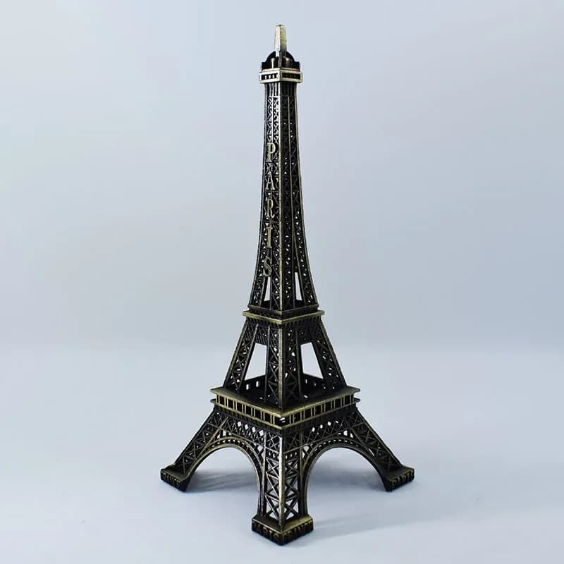 Réplique de la Statue de la Liberté du monde célèbre, pont de la tour du Big Ben, porte d'or