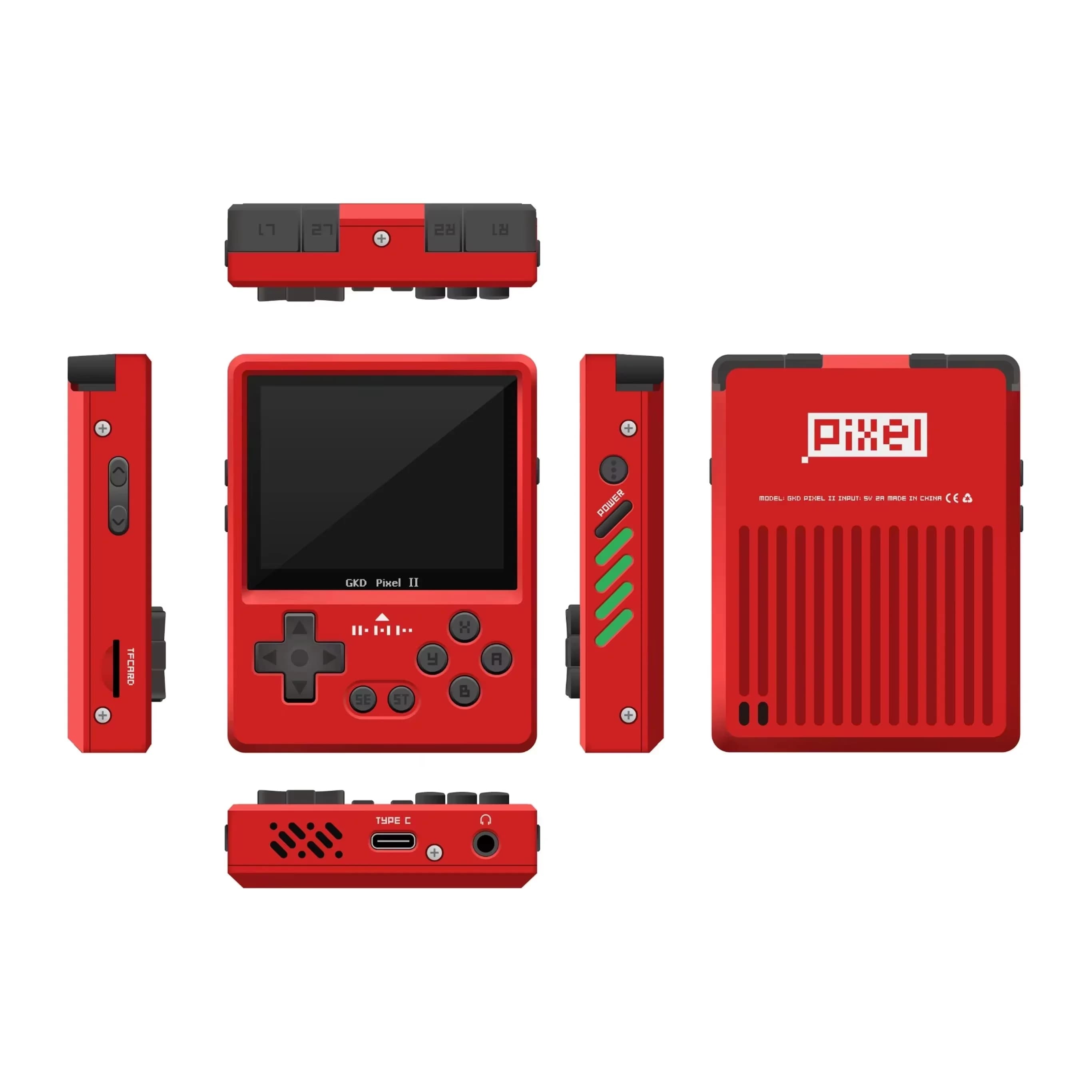GKD Pixel 2 Console de jeu Portable 2.4 pouces rétro nostalgie nouveau contrôleur de jeu Portable je