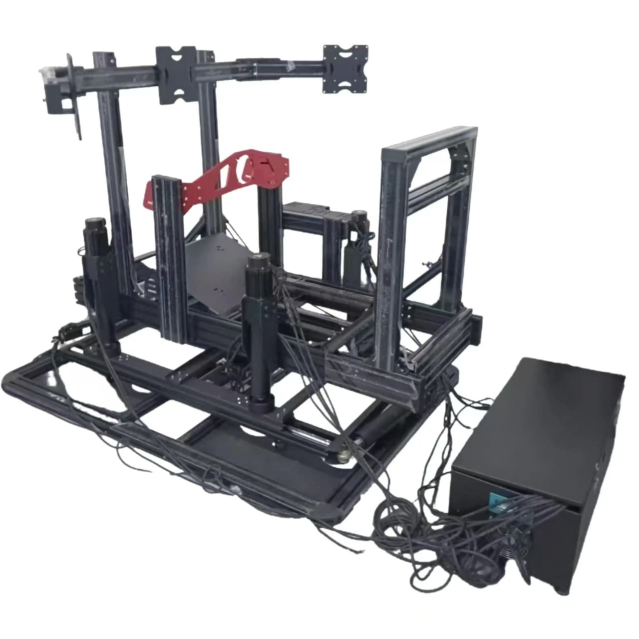 Kit de simulateur de conduite automobile DIY 4DOF+2TL+S, cockpit de simulation de course, cadre de m