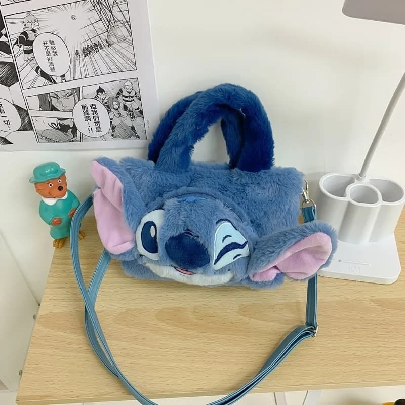 Peluche Disney Shi Diqi « Lilo Pelekai et Shi Diqi », jouet en peluche mignon, sac à dos en forme de