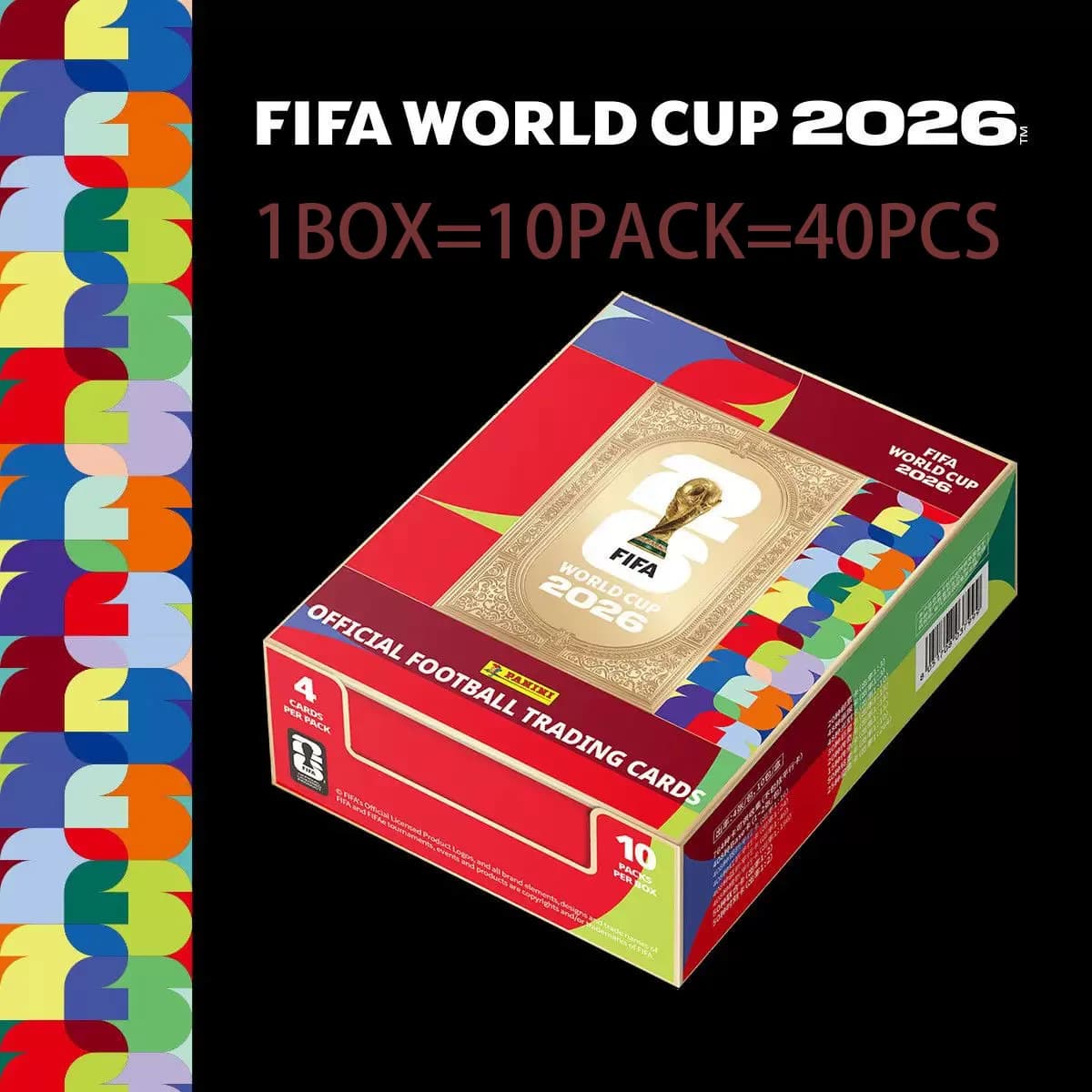 Jeu de cartes PANINI & KAYOU FIFA 2026, cartes de stars du football, collection de cartes de joueurs