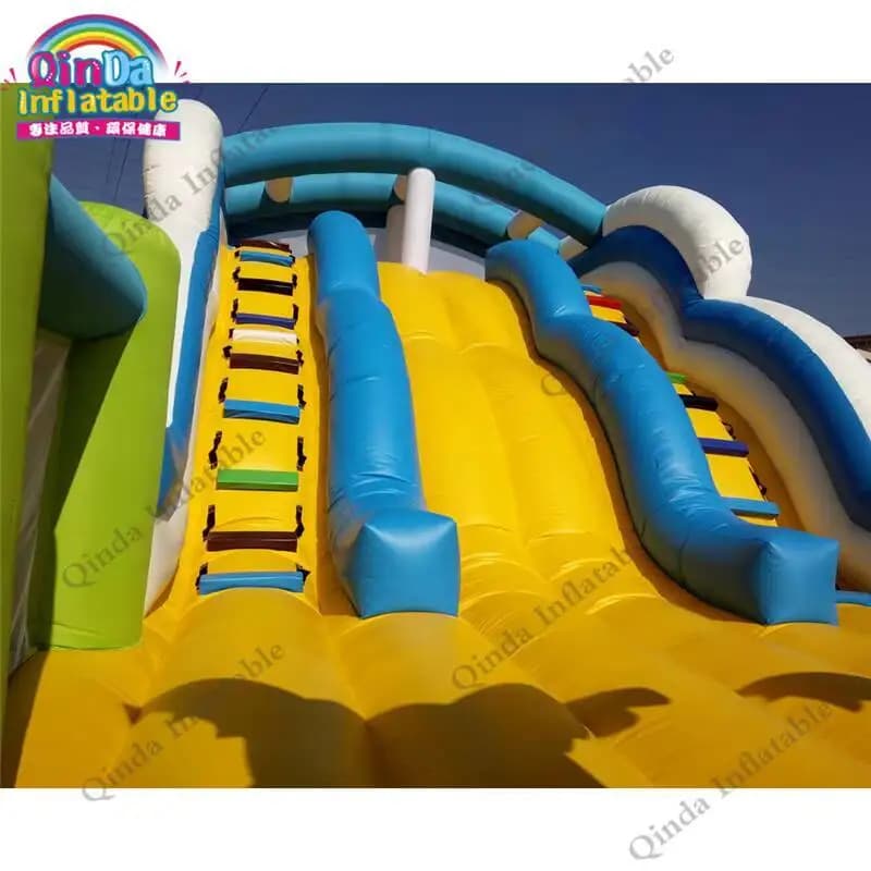 Château gonflable gonflable de glissière gonflable de videur gonflable commercial de PVC de 36x18x16