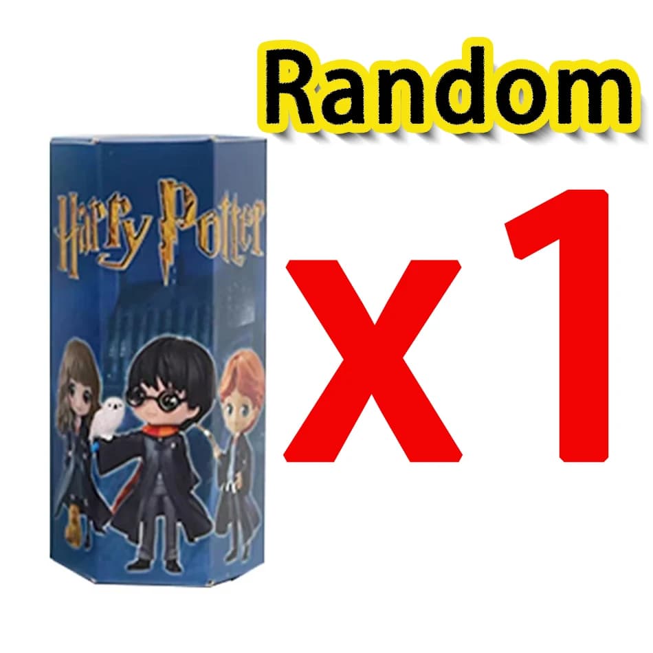 NewHarry Potter boîte aveugle série Anime dessin animé Collection figurines mignonnes ornements poup