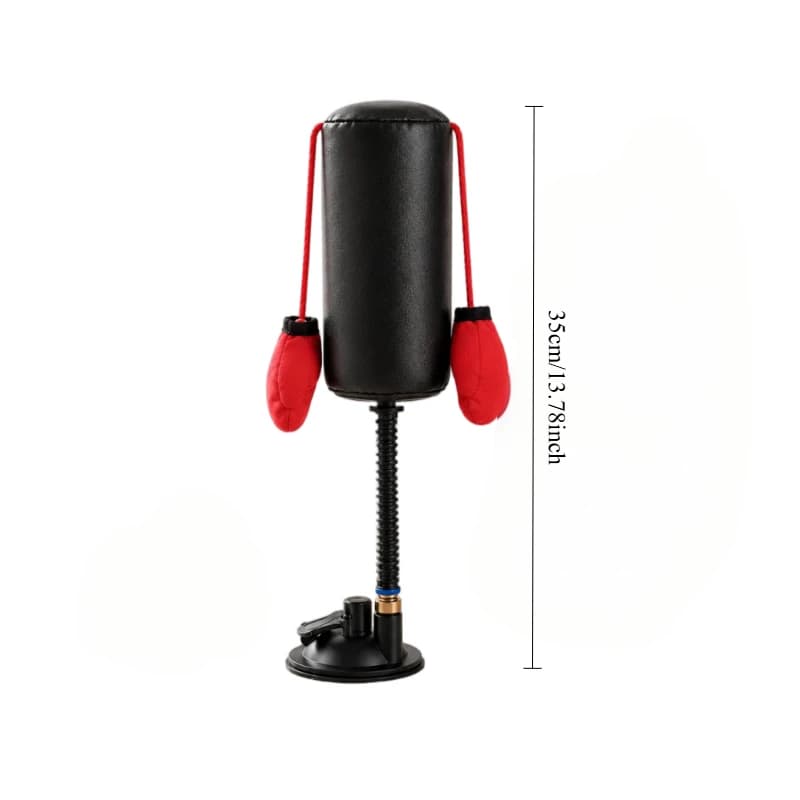 Jouet de boxe interactif pour chat avec gants, mini-sac de frappe créatif, outil de dressage portabl