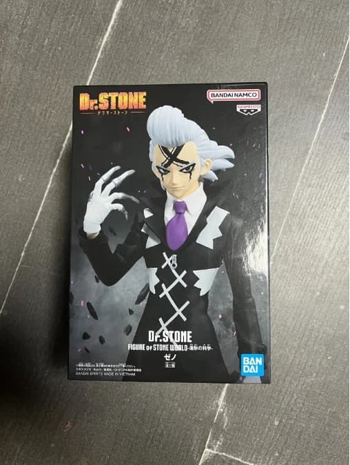 Banpresto BANDAI Dr STONE FIGURE du MONDE DE STONE La Science du Modélisation Zeno Jouet Véritable F