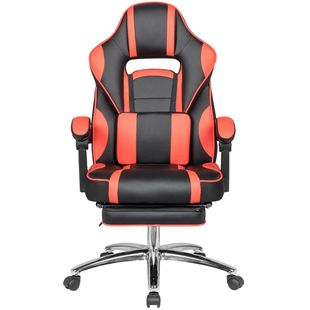 Chaise de jeu pour ordinateur avec repose-pieds, design économique moderne, logo personnalisé en gro