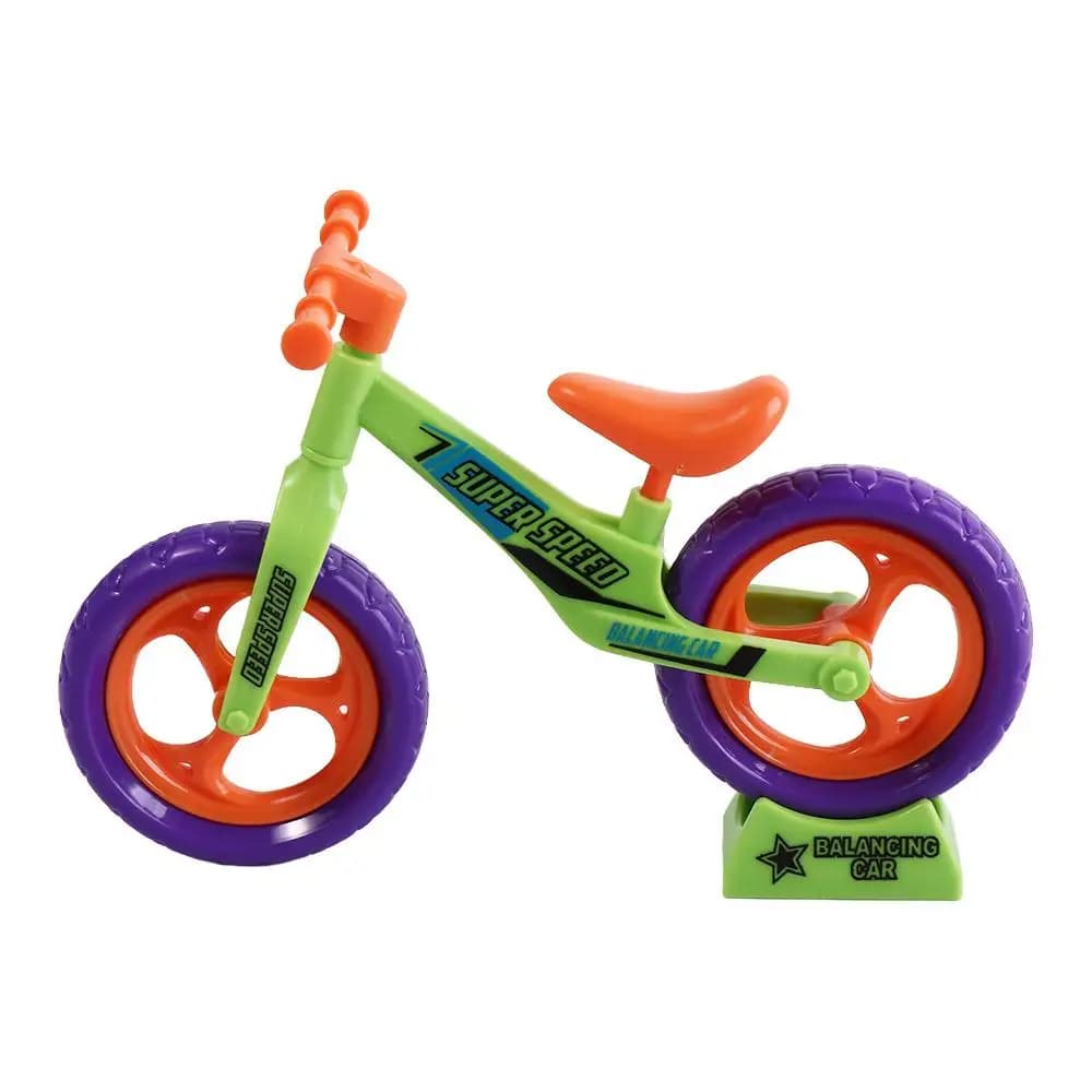 Jouet de voiture d'équilibre en plastique à assembler, mini-vélo radis, jeu sportif
