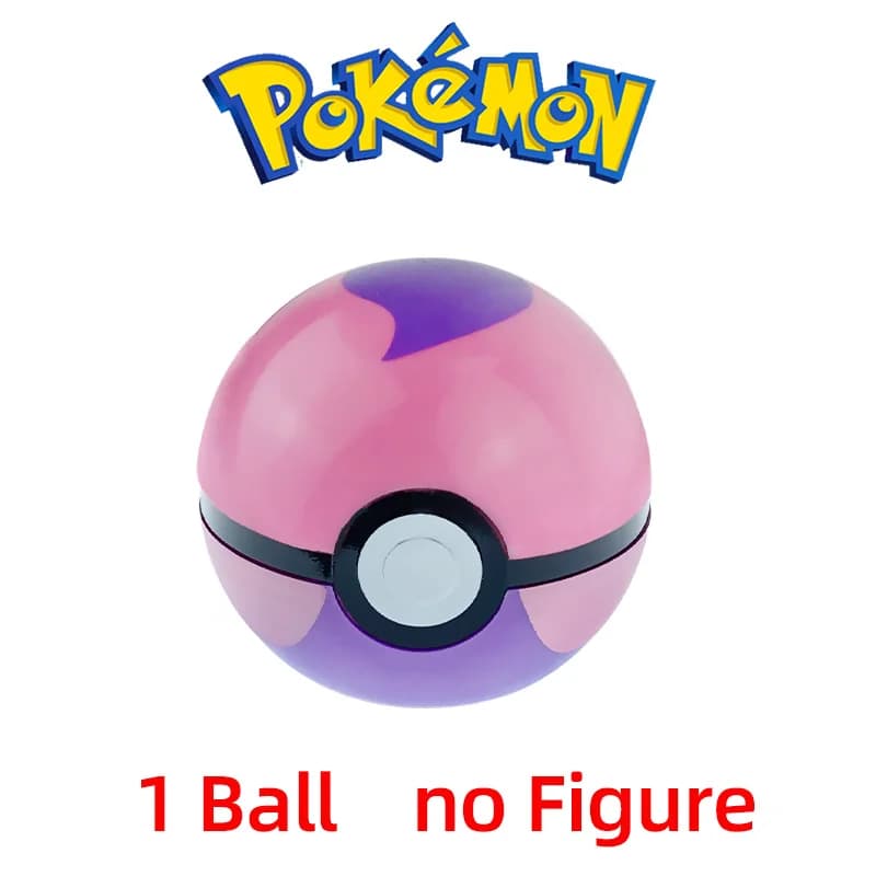 Tomy-Figurines Pokémon Différents Styles, Collection de Modèles, Pikachu, Anime Pokeball, Poke Ball,