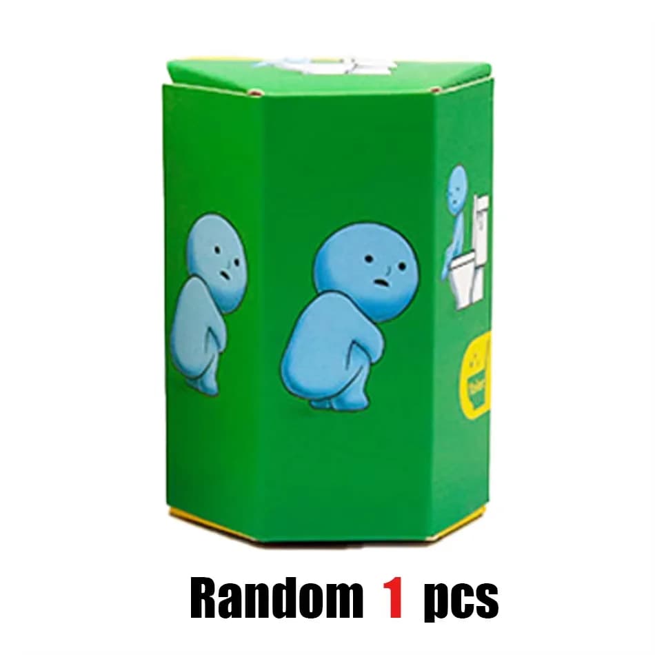 Mini figurine mignonne, poupée noctilucente, jouet de dessin animé, ornement de bureau, cadeaux surp