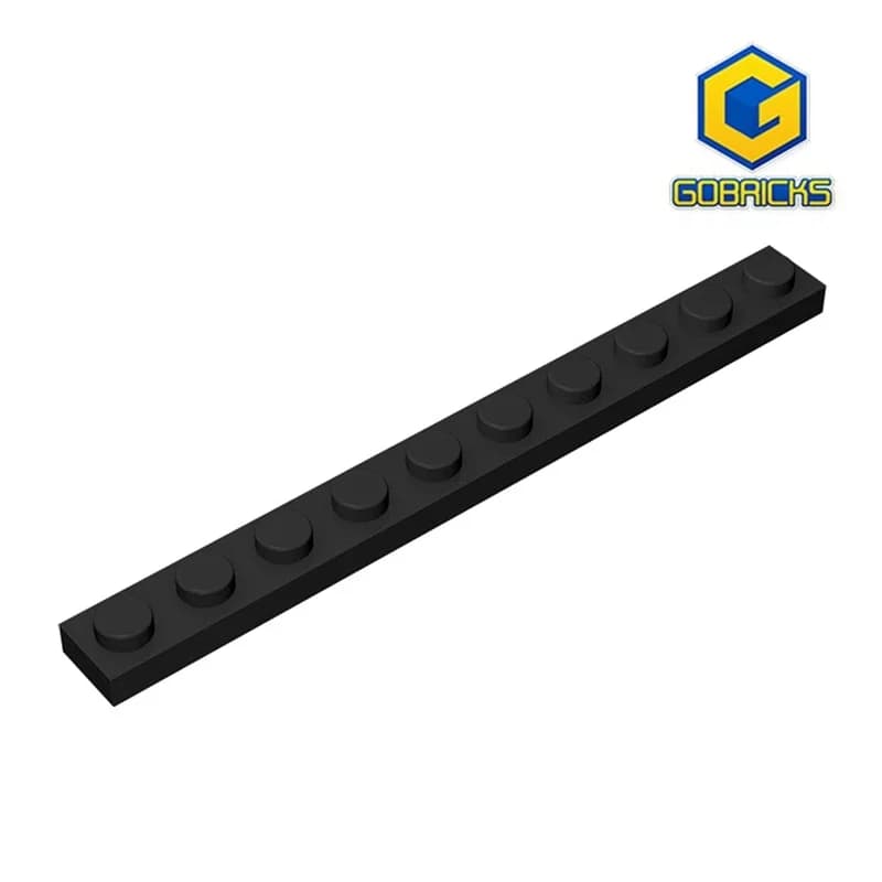 Gobricks GDS-507 plaque 1x10 compatible avec lego 4477 pièces de blocs de construction bricolage pou