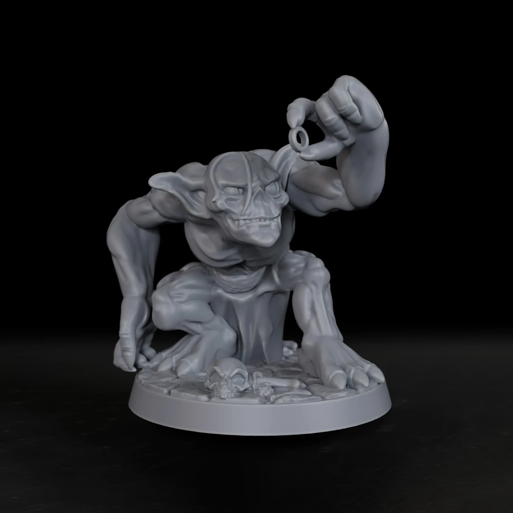 Miniatures TTRPG - Gobelin voleur de grotte pour jeu de société de RPG fantastique, Gobelin traditio