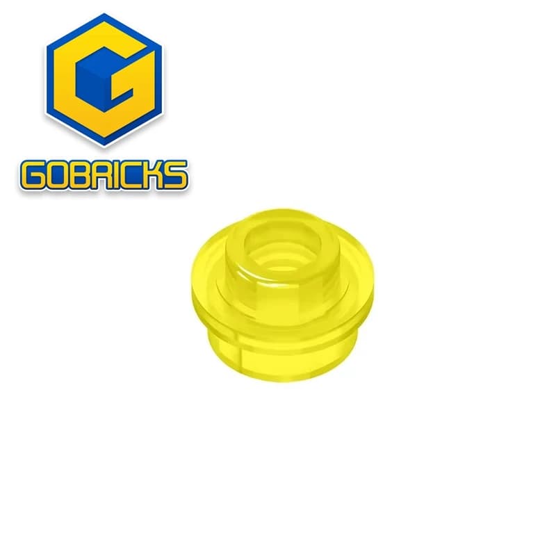 Gobricks GDS-603 PL.ROUND 1X1 W. À RÉTRO. Trou compatible avec lego 85861 28626 blocs de constructio
